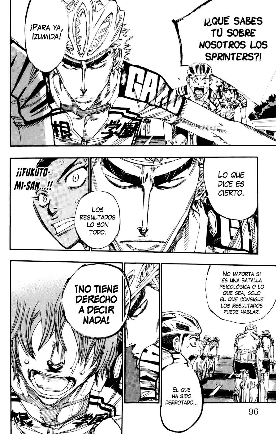 Yowamushi Pedal Capitulo 133: La finalidad de los sprinters página 10