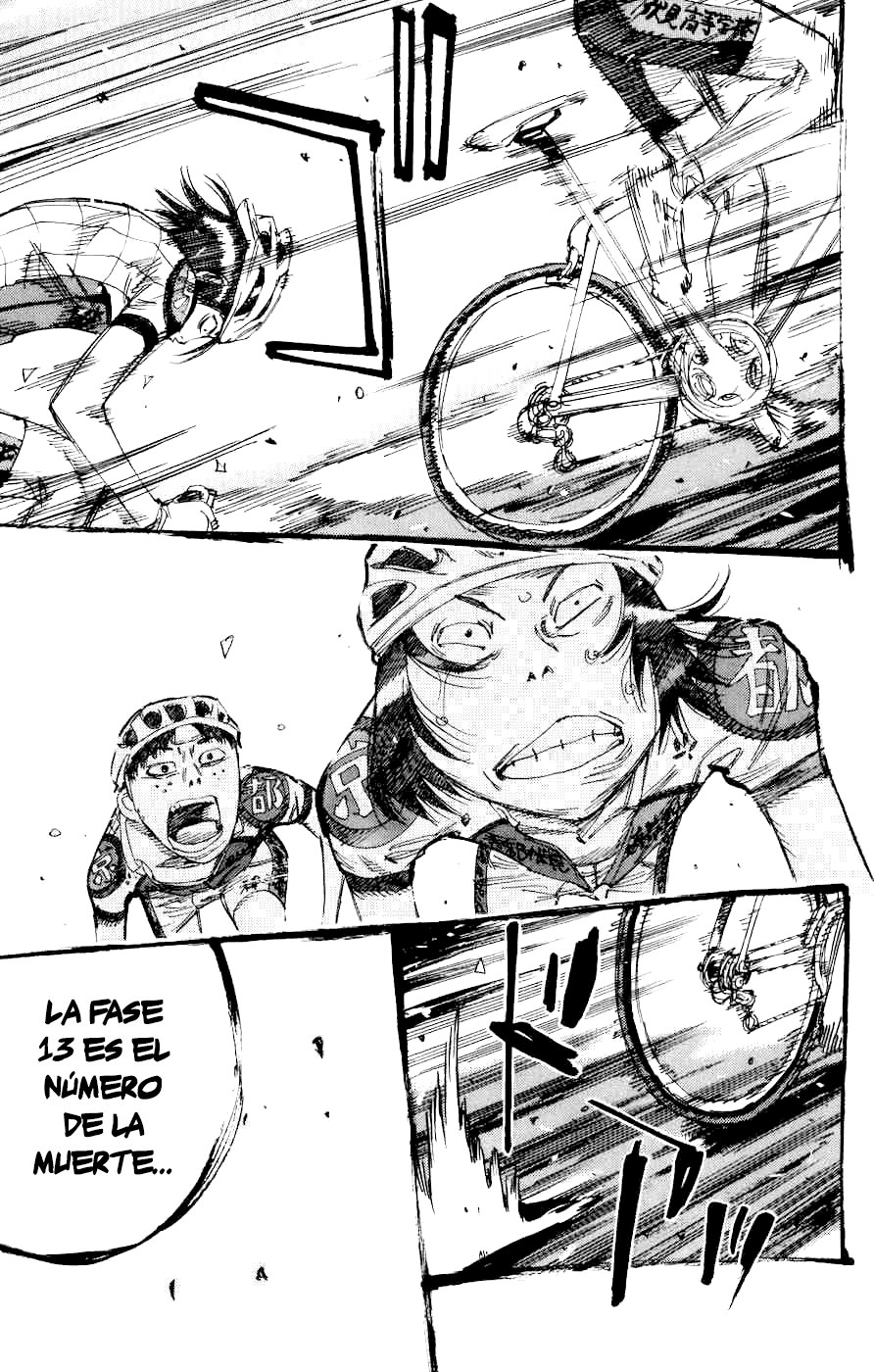 Yowamushi Pedal Capitulo 133: La finalidad de los sprinters página 15