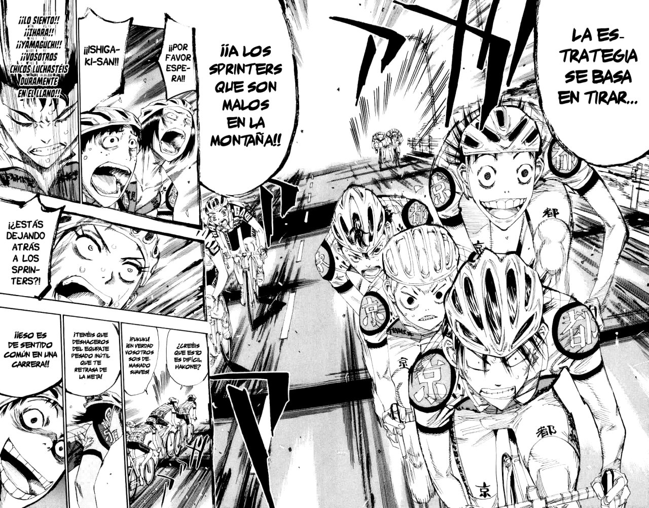 Yowamushi Pedal Capitulo 133: La finalidad de los sprinters página 16