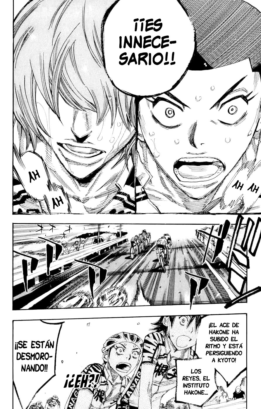 Yowamushi Pedal Capitulo 133: La finalidad de los sprinters página 18