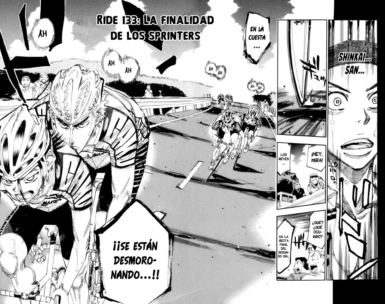 Yowamushi Pedal Capitulo 133: La finalidad de los sprinters página 3