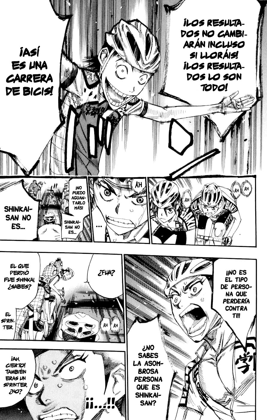 Yowamushi Pedal Capitulo 133: La finalidad de los sprinters página 9