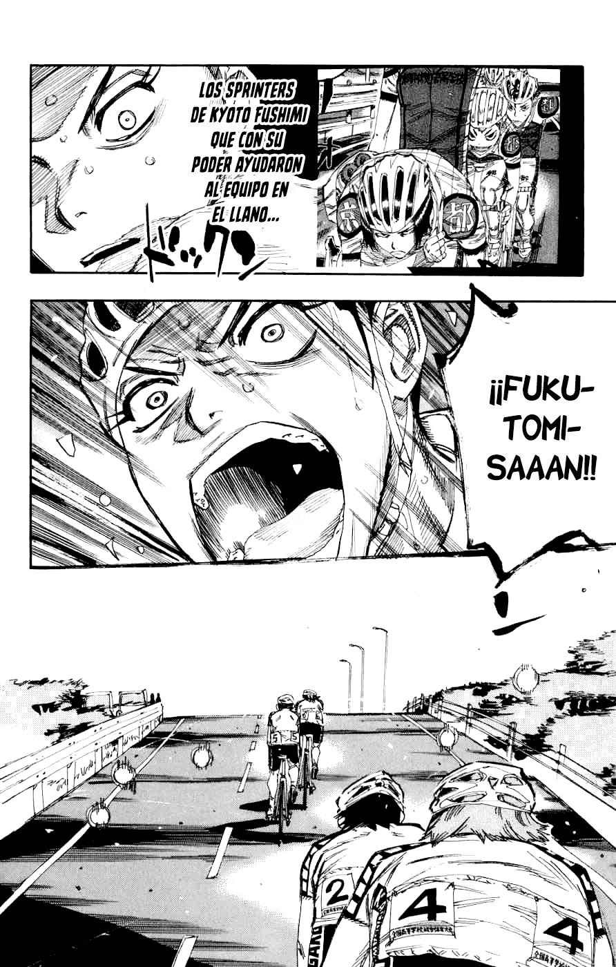 Yowamushi Pedal Capitulo 134: Equipaje desechado página 4