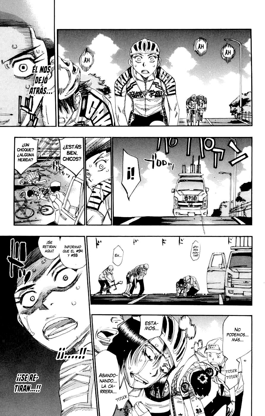 Yowamushi Pedal Capitulo 134: Equipaje desechado página 5