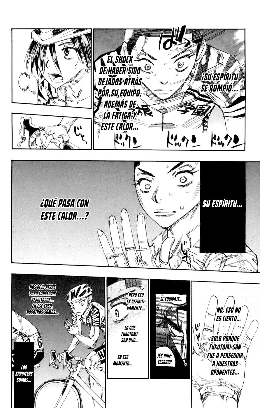 Yowamushi Pedal Capitulo 134: Equipaje desechado página 6