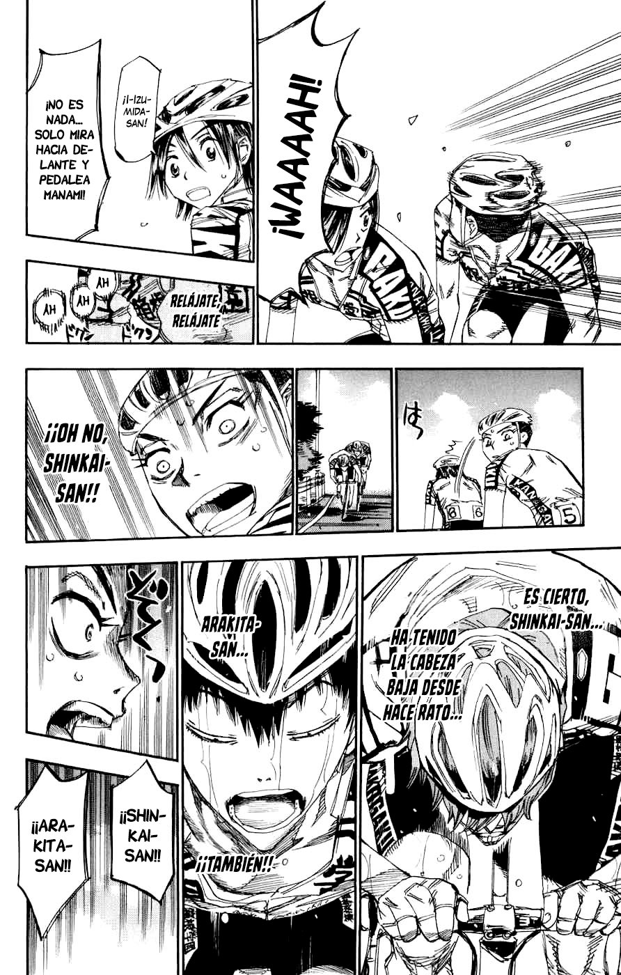 Yowamushi Pedal Capitulo 134: Equipaje desechado página 8