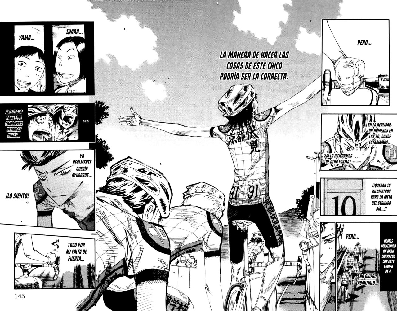 Yowamushi Pedal Capitulo 135: Reemplazando a los reyes página 17