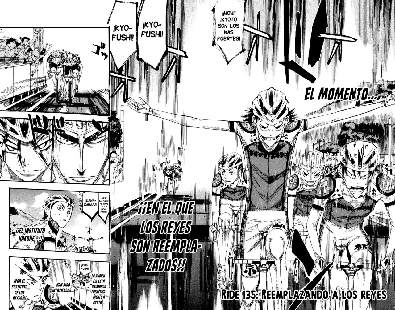 Yowamushi Pedal Capitulo 135: Reemplazando a los reyes página 3
