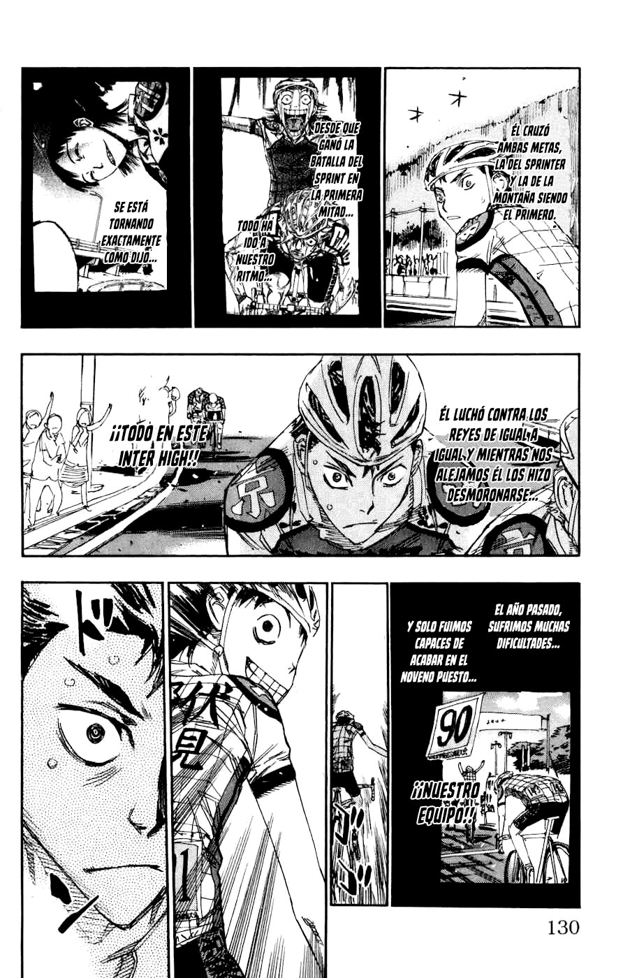 Yowamushi Pedal Capitulo 135: Reemplazando a los reyes página 4