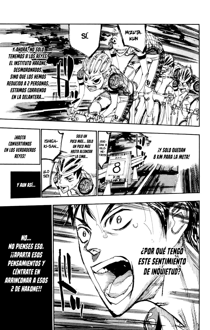 Yowamushi Pedal Capitulo 136: El ultimo de los reyes página 7