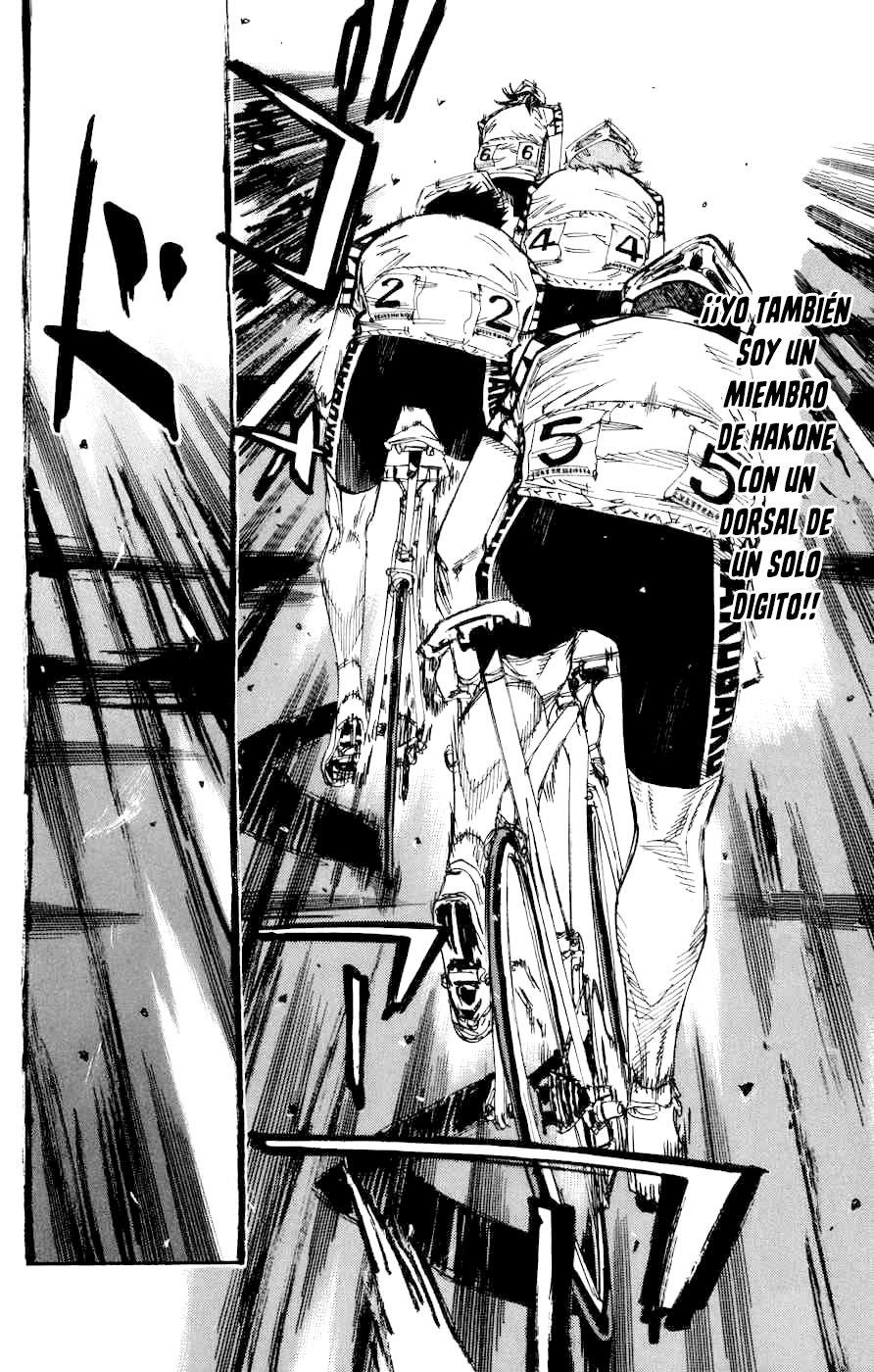 Yowamushi Pedal Capitulo 137: El dorsal de un solo dígito página 15