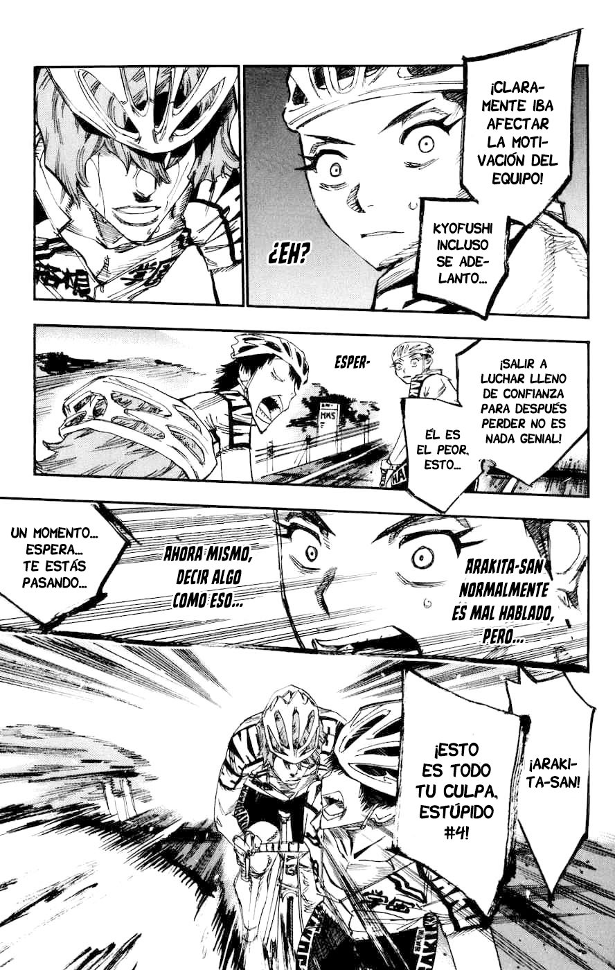 Yowamushi Pedal Capitulo 137: El dorsal de un solo dígito página 5