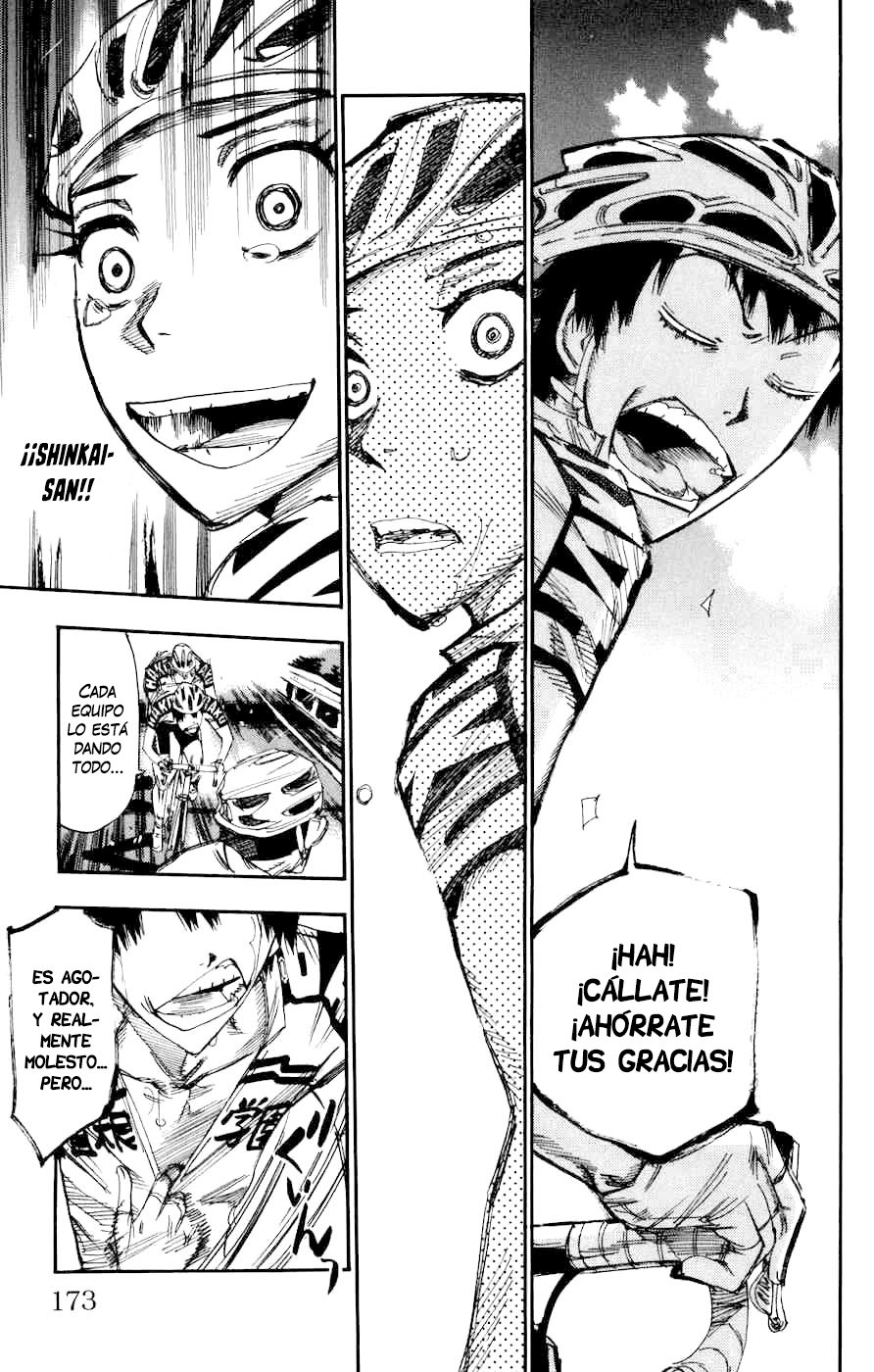 Yowamushi Pedal Capitulo 137: El dorsal de un solo dígito página 7