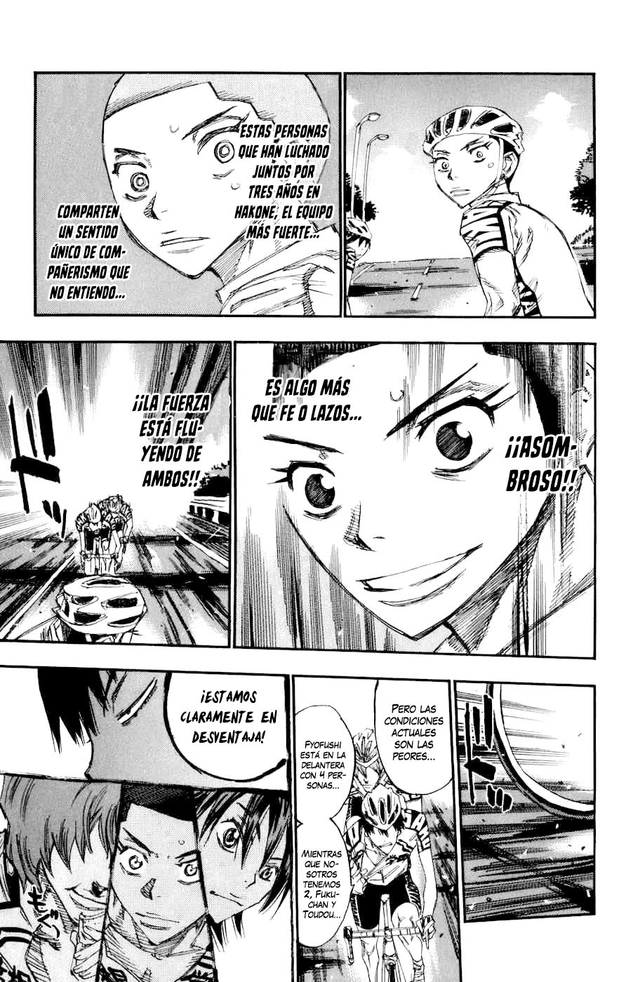 Yowamushi Pedal Capitulo 137: El dorsal de un solo dígito página 9