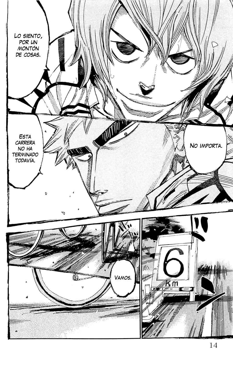 Yowamushi Pedal Capitulo 138: Los Reyes página 14