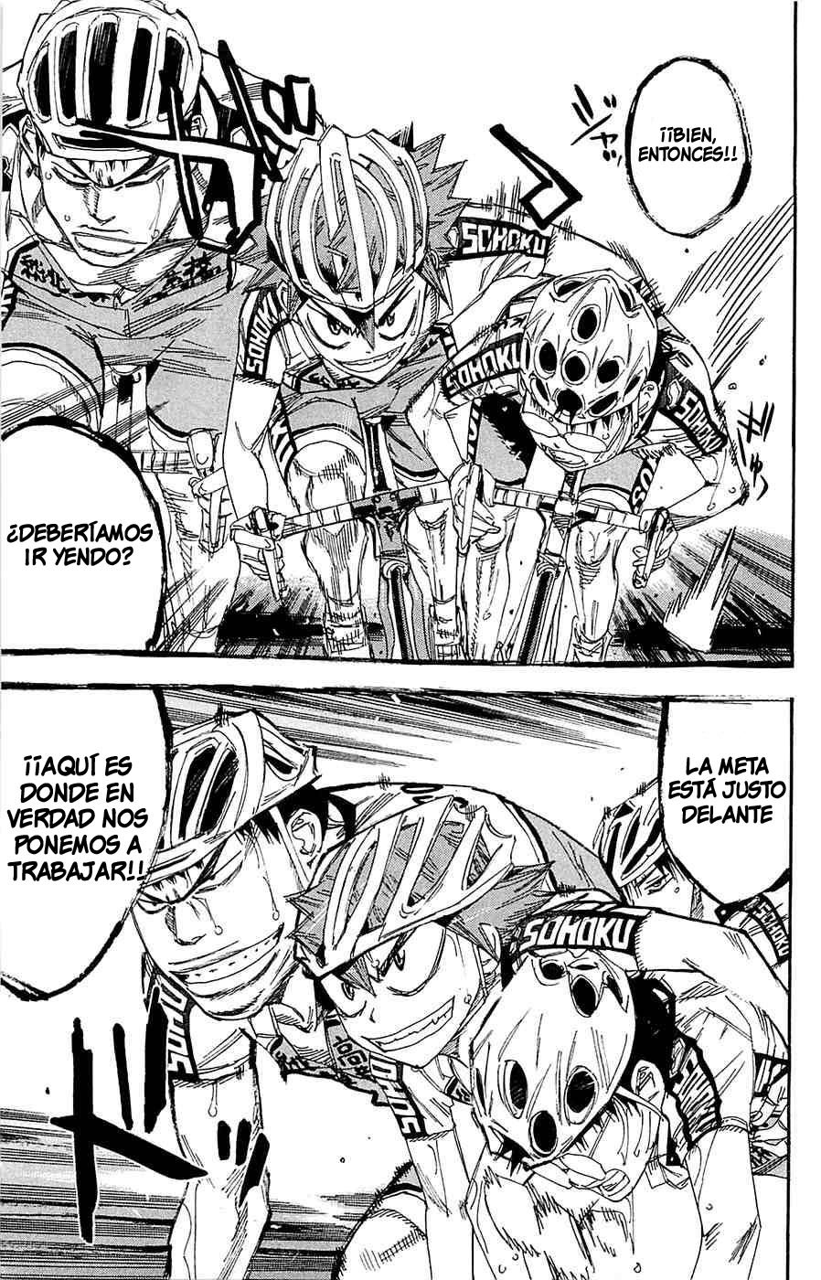Yowamushi Pedal Capitulo 139: El alma de Sohoku página 3