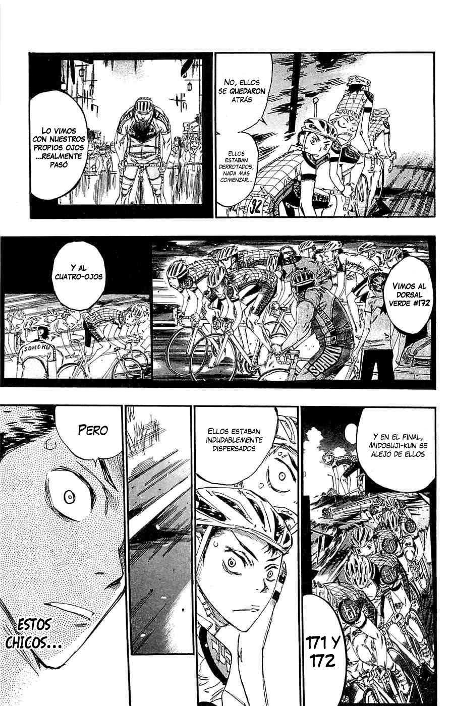 Yowamushi Pedal Capitulo 139: El alma de Sohoku página 6