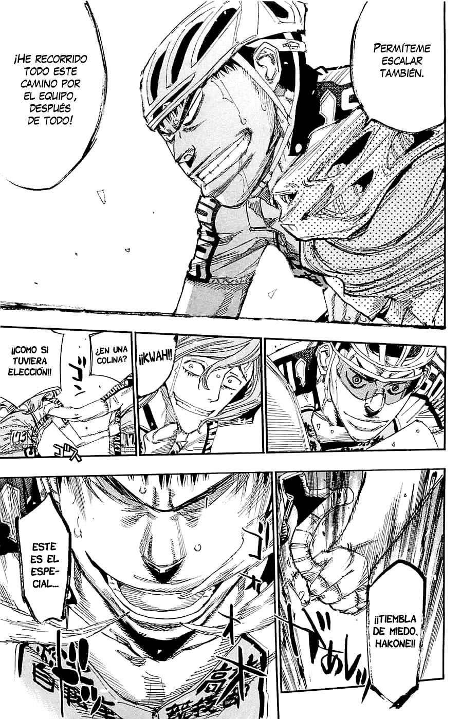 Yowamushi Pedal Capitulo 140: La ultima estrategia del equipo página 8