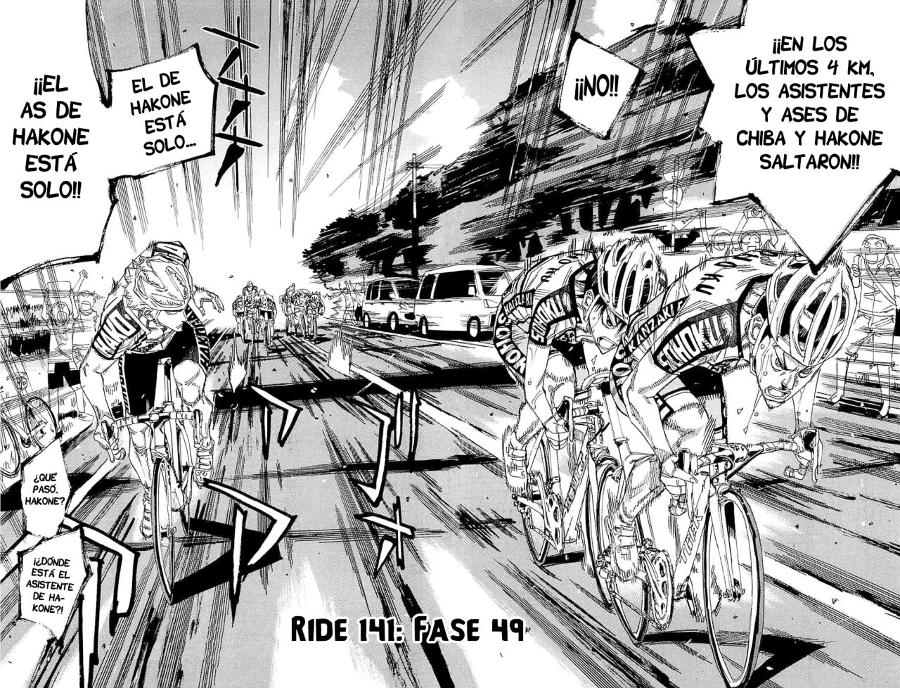 Yowamushi Pedal Capitulo 141: Fase 49 página 3