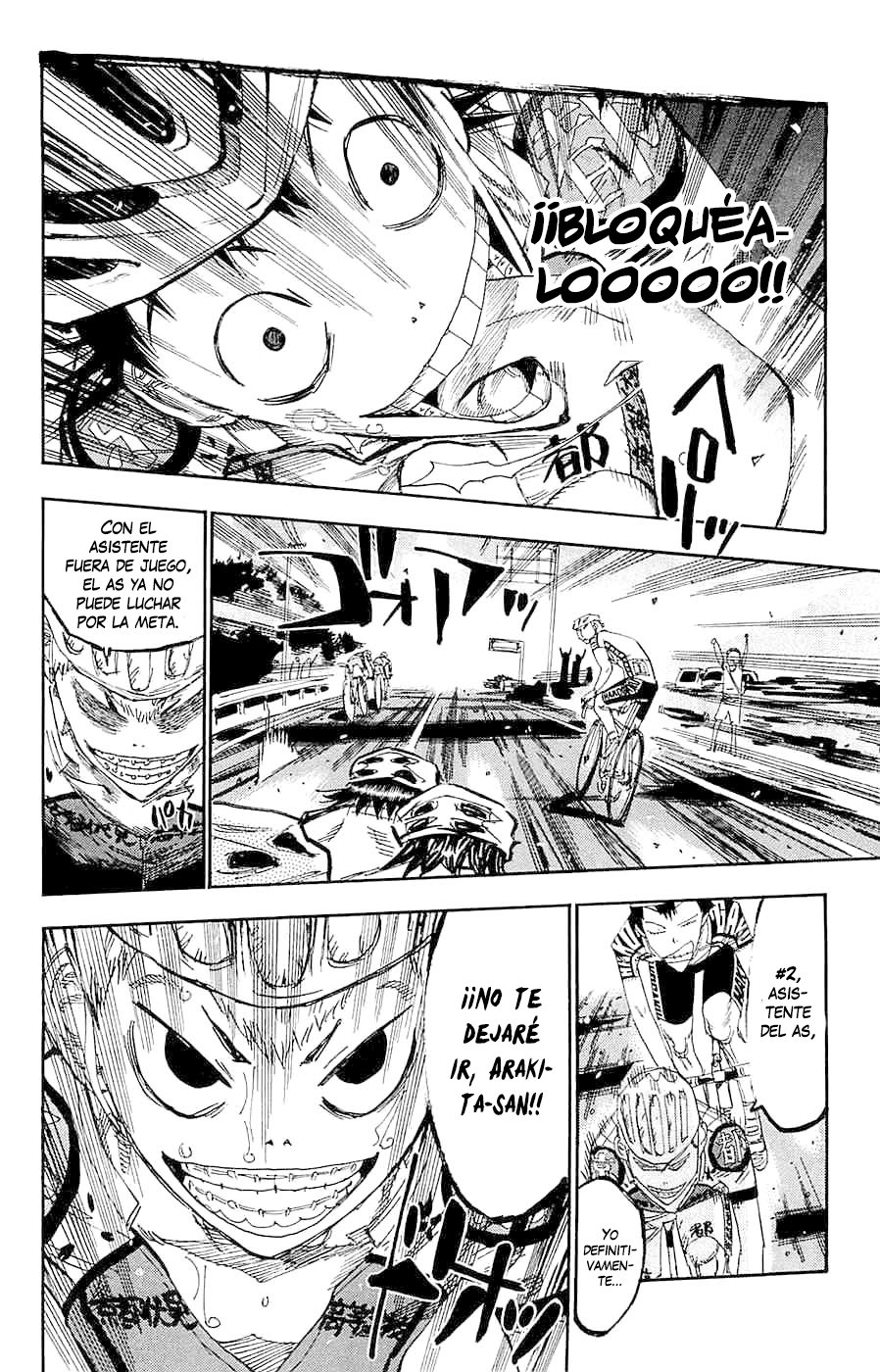 Yowamushi Pedal Capitulo 141: Fase 49 página 4