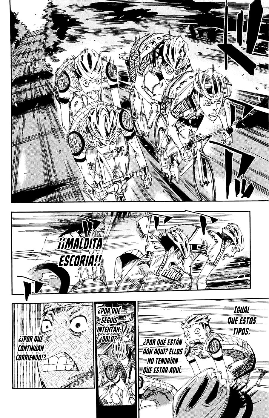Yowamushi Pedal Capitulo 142: ¡El más rápido, Shinkai! página 14
