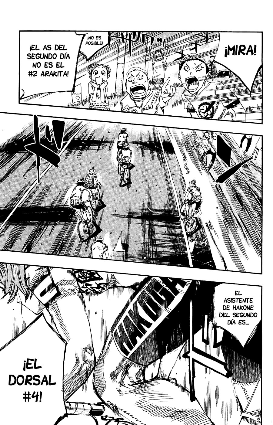 Yowamushi Pedal Capitulo 142: ¡El más rápido, Shinkai! página 4