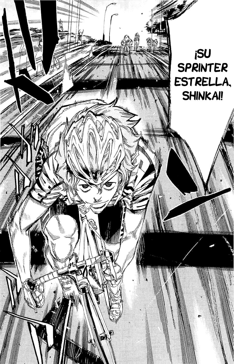Yowamushi Pedal Capitulo 142: ¡El más rápido, Shinkai! página 5