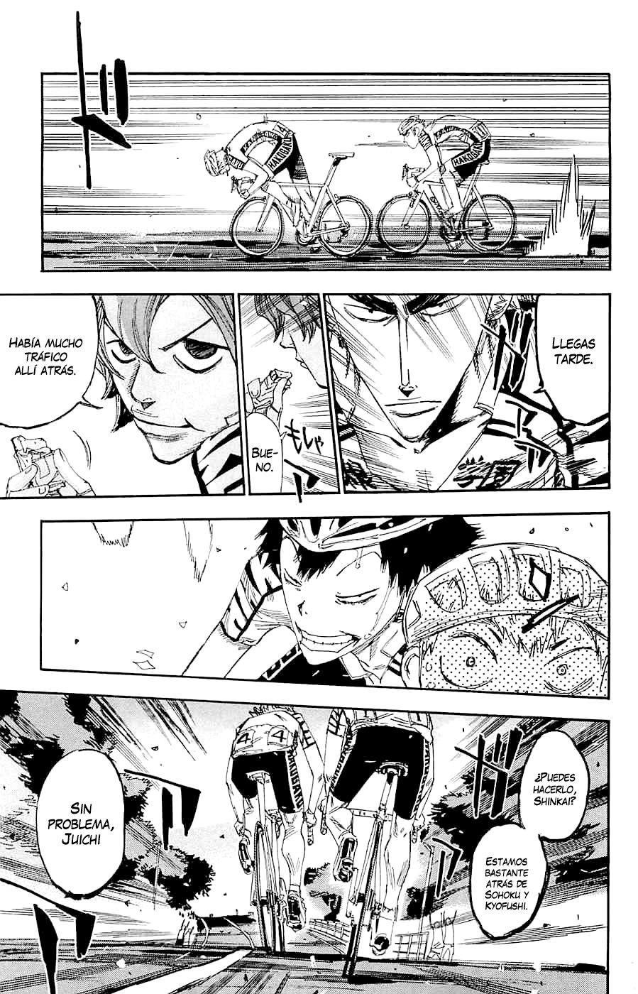 Yowamushi Pedal Capitulo 142: ¡El más rápido, Shinkai! página 6