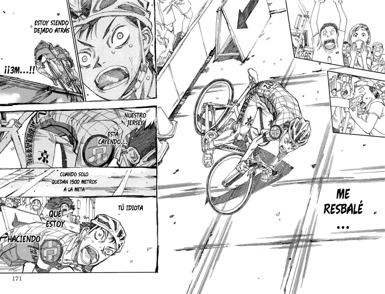 Yowamushi Pedal Capitulo 145: Los 3 metros de la perseverancia página 10