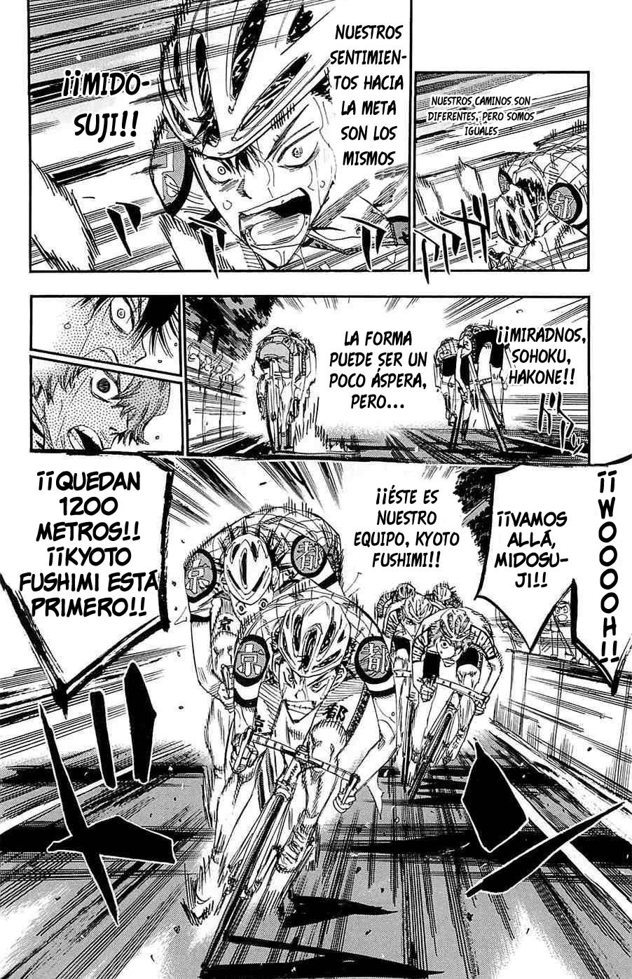 Yowamushi Pedal Capitulo 145: Los 3 metros de la perseverancia página 16
