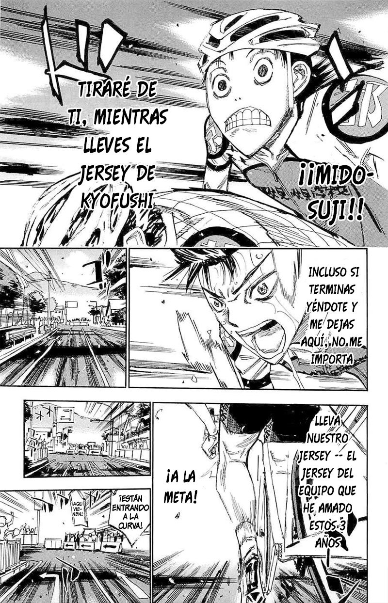 Yowamushi Pedal Capitulo 145: Los 3 metros de la perseverancia página 8