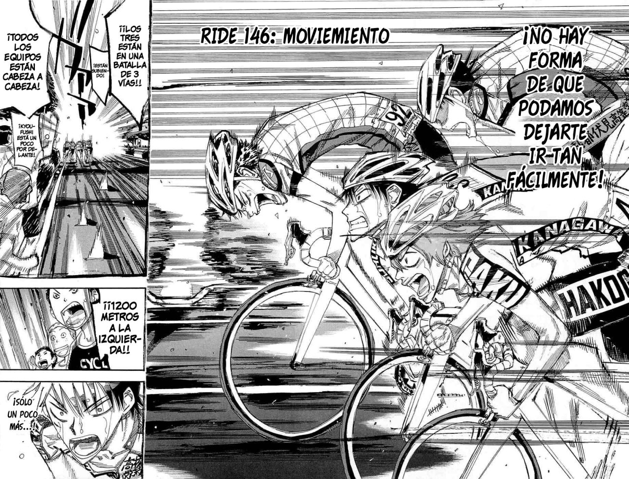 Yowamushi Pedal Capitulo 146: Movimiento página 2