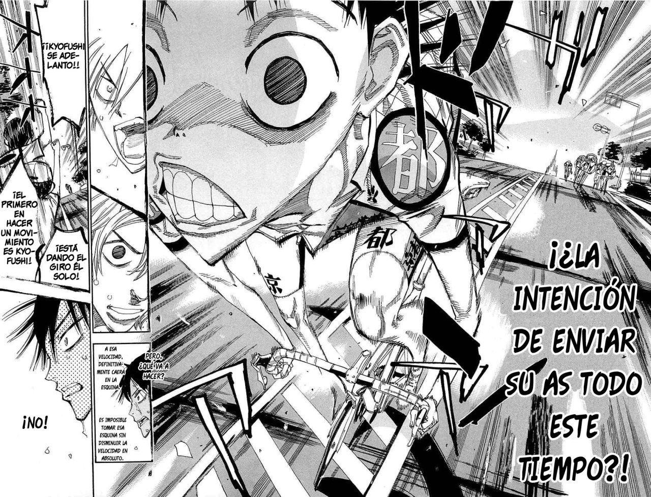 Yowamushi Pedal Capitulo 146: Movimiento página 8