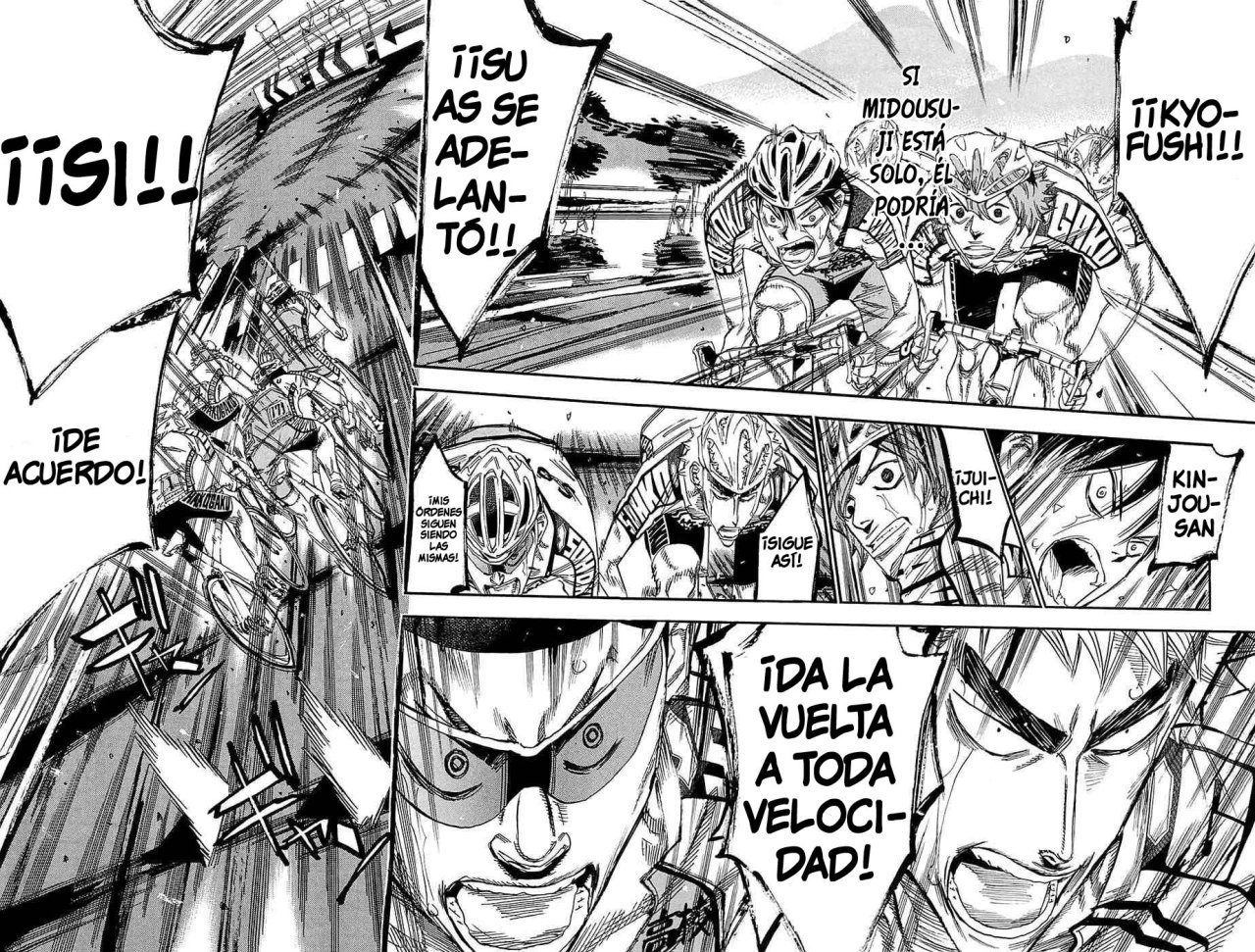 Yowamushi Pedal Capitulo 146: Movimiento página 9