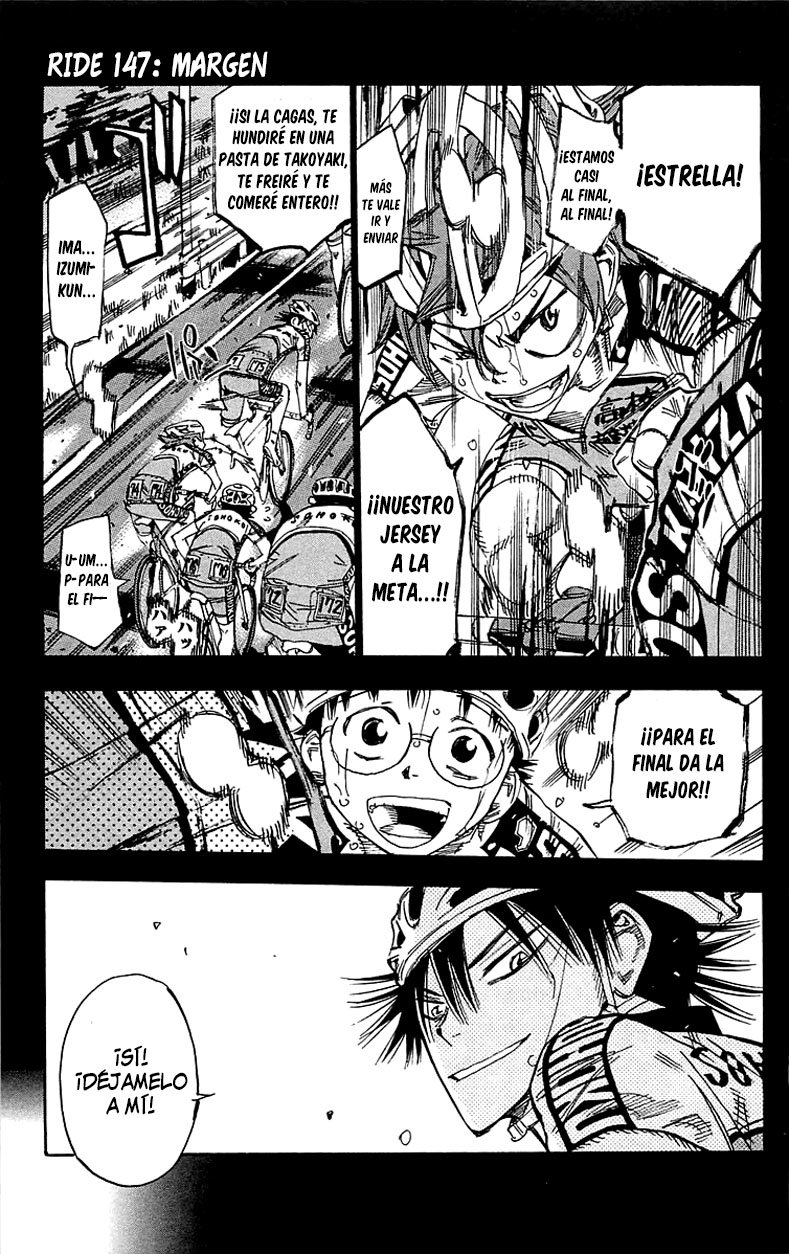 Yowamushi Pedal Capitulo 147: Margen página 7