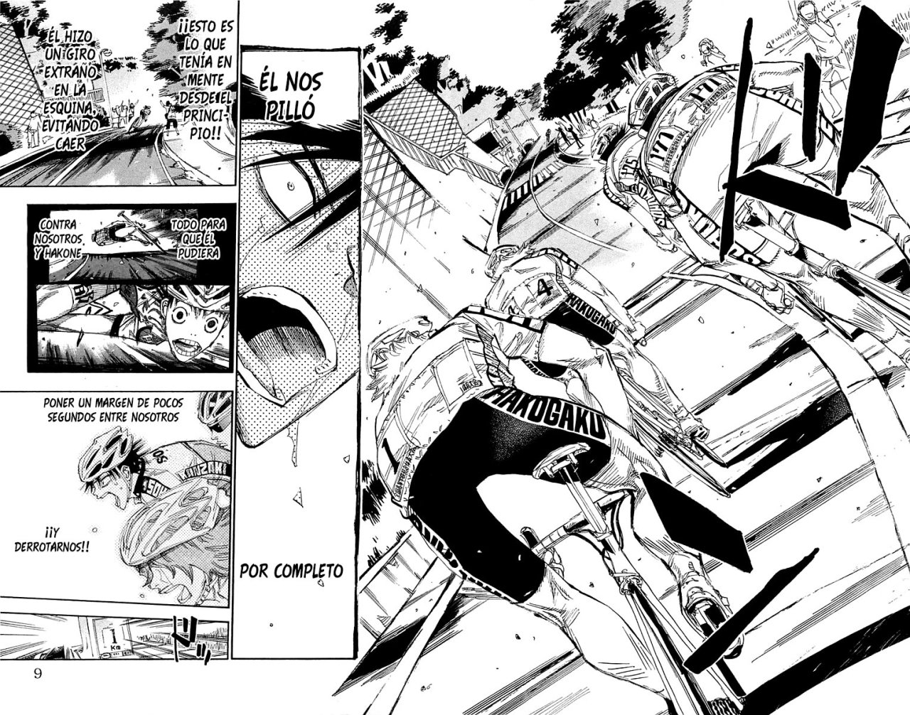 Yowamushi Pedal Capitulo 147: Margen página 8