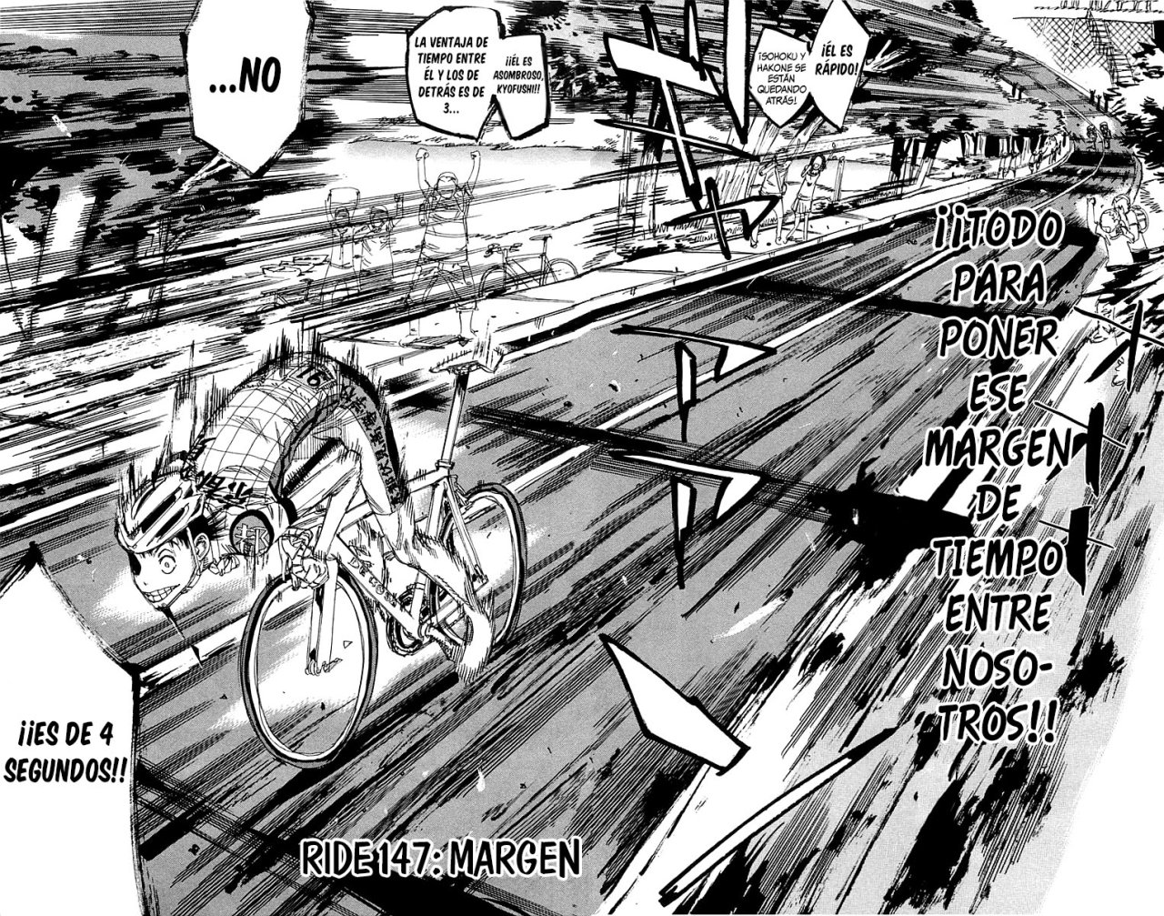 Yowamushi Pedal Capitulo 147: Margen página 9