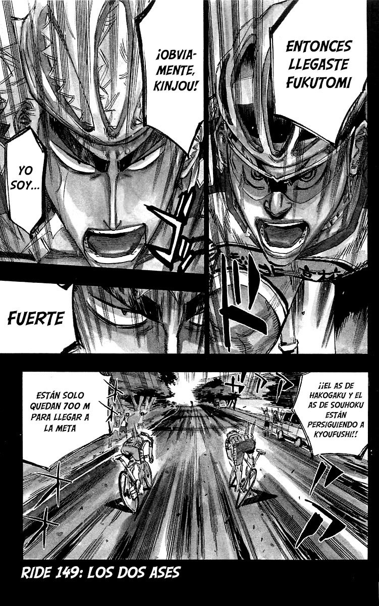 Yowamushi Pedal Capitulo 149: Los Dos Aces página 2