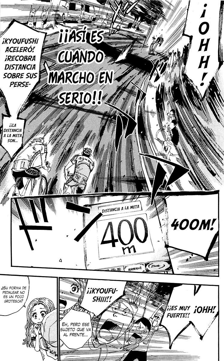 Yowamushi Pedal Capitulo 150: Acercamiento página 11