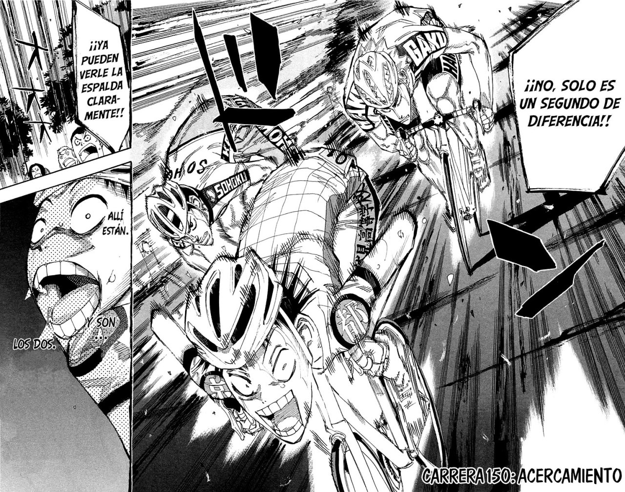 Yowamushi Pedal Capitulo 150: Acercamiento página 2