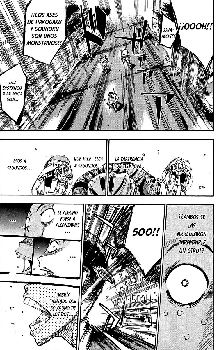 Yowamushi Pedal Capitulo 150: Acercamiento página 4