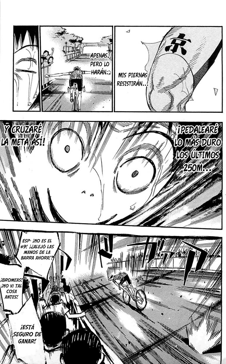Yowamushi Pedal Capitulo 151: Pasión por la Victoria página 16