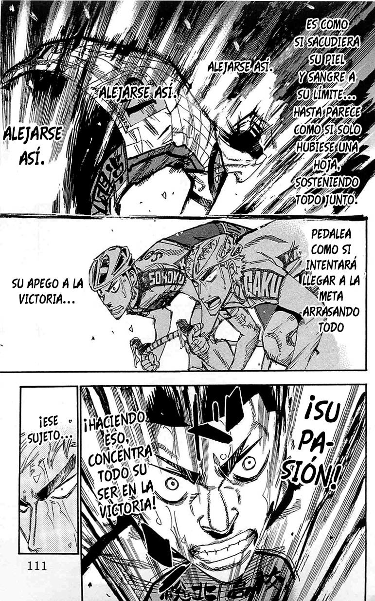 Yowamushi Pedal Capitulo 151: Pasión por la Victoria página 7