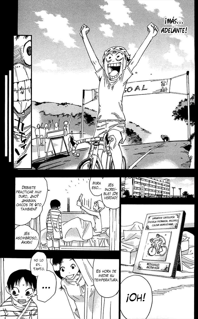 Yowamushi Pedal Capitulo 152: Akira página 17