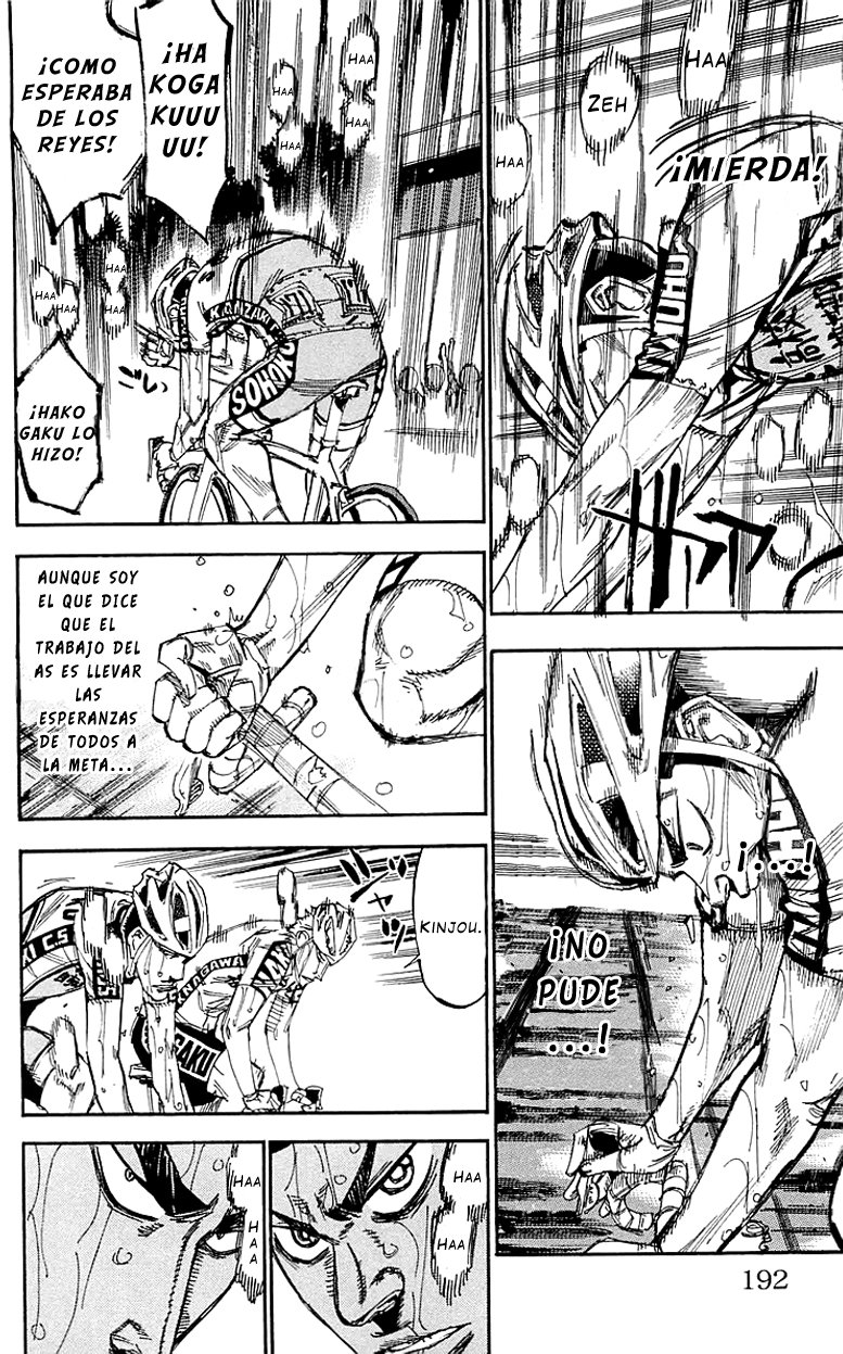 Yowamushi Pedal Capitulo 154: La conclusión de la segunda etapa página 10