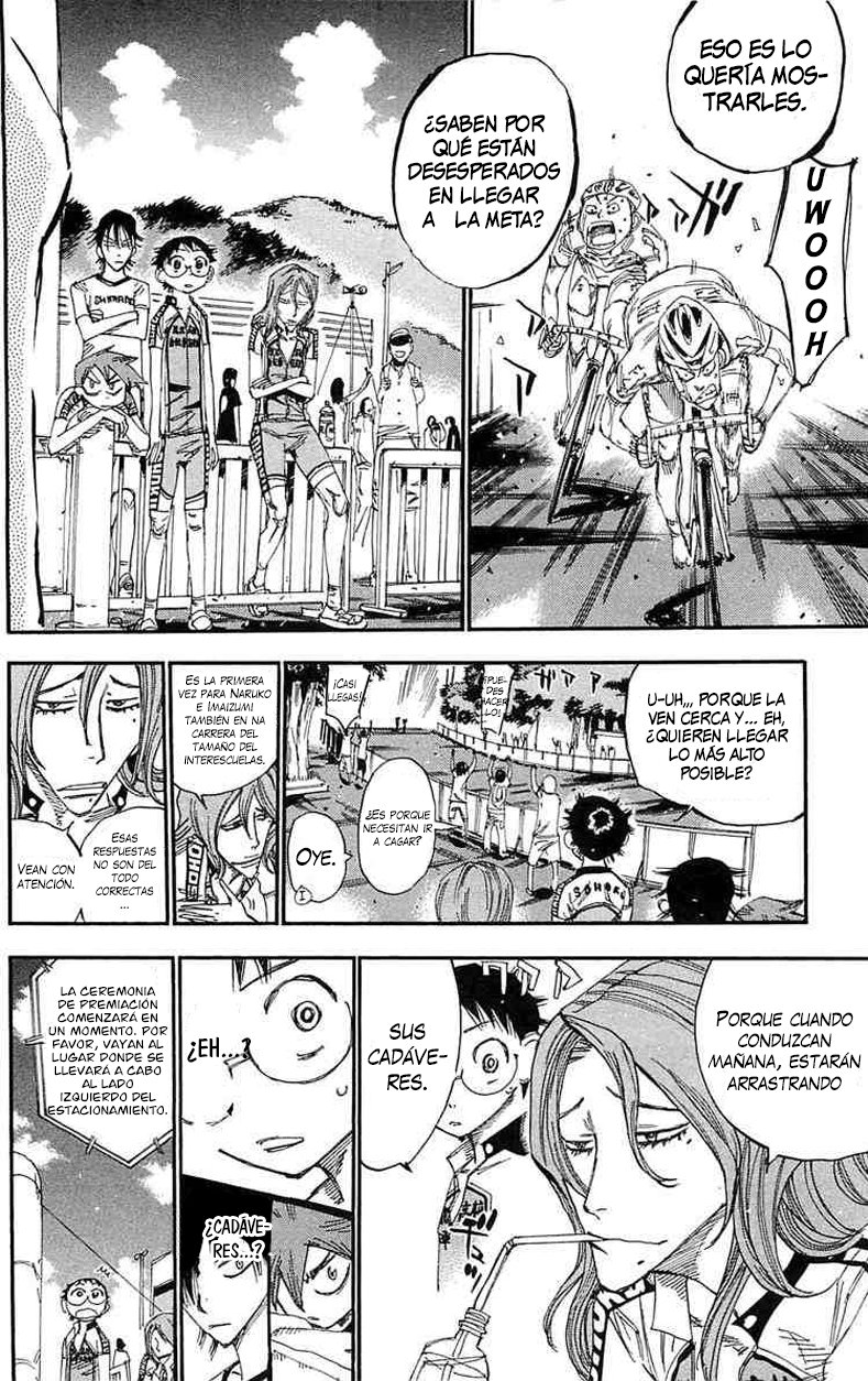 Yowamushi Pedal Capitulo 155: Carrera 155: Sohoku en segundo lugar página 12