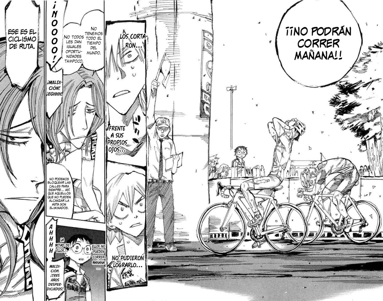 Yowamushi Pedal Capitulo 155: Carrera 155: Sohoku en segundo lugar página 14