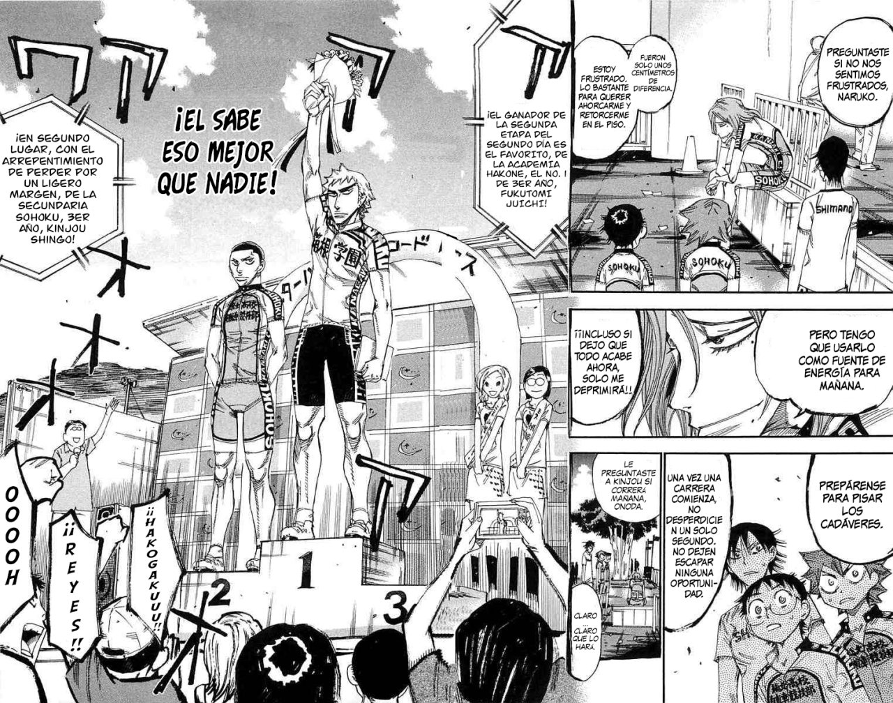 Yowamushi Pedal Capitulo 155: Carrera 155: Sohoku en segundo lugar página 15