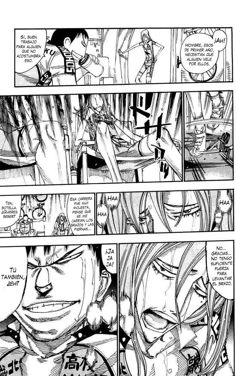 Yowamushi Pedal Capitulo 155: Carrera 155: Sohoku en segundo lugar página 17