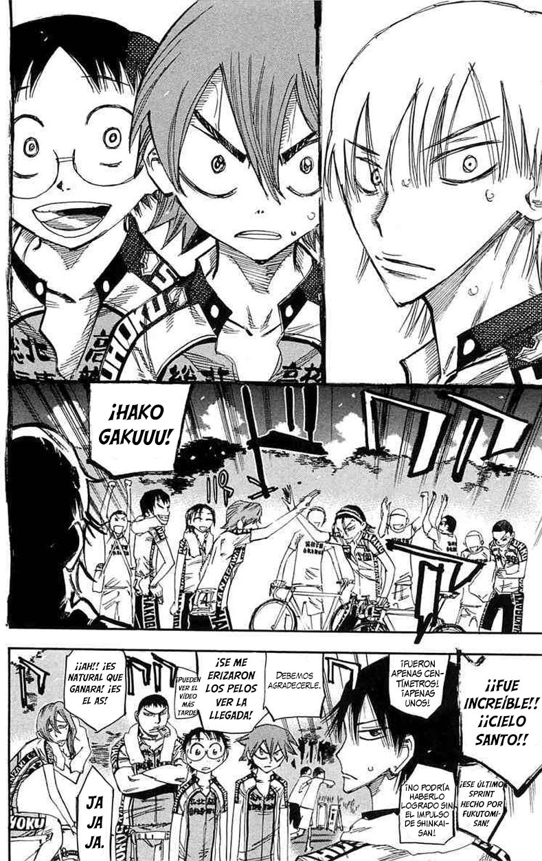 Yowamushi Pedal Capitulo 155: Carrera 155: Sohoku en segundo lugar página 6